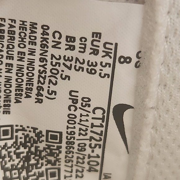 Womens Nike high top size 8 - Picture 4 of 5